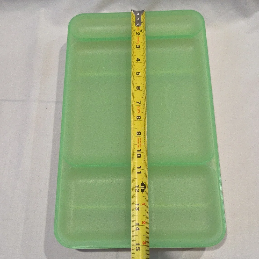 Tupperware Pastel Divided Trays Impressions Set of 4